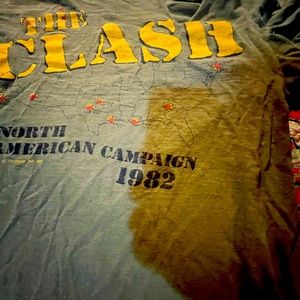 Vintage 1982 t-shirt The Clash “know your rights”